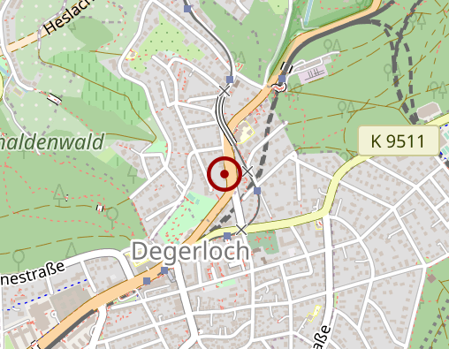 Karte: Bestattungen Haller