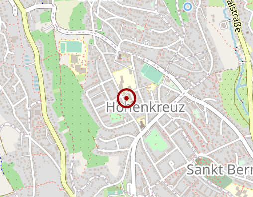 Karte: Städt. Pflegeheime Esslingen Tagespflege Hohenkreuz