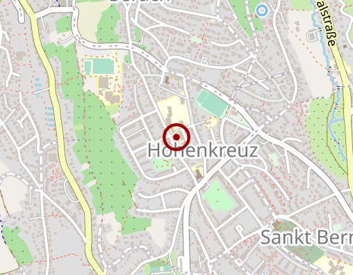 Karte: Städt. Pflegeheim Esslingen Pflegeheim Hohenkreuz