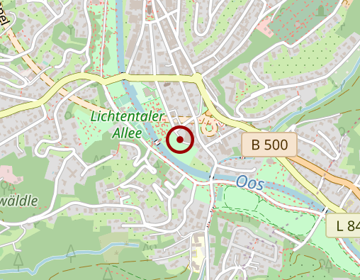 Karte: Kurpark-Residenz Bellevue Seniorenresidenz Betriebs- Gesellschaft mbH