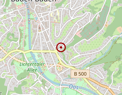 Karte: Baden-Badener Bestattungsunternehmen K. Mechler
