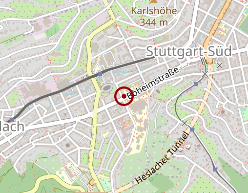 Karte: Bestattungshaus Haller