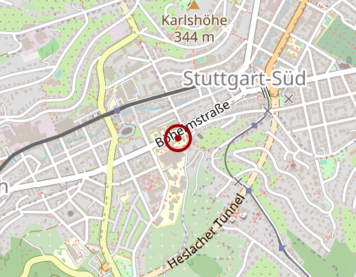 Karte: Marienhospital Stuttgart