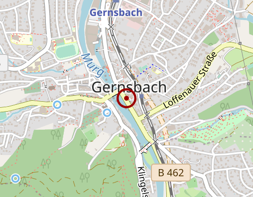 Karte: Gernsbacher Bestattungsinstitut Manfred Schenkel Inh. Hermann Wieland