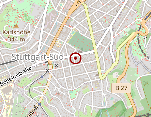 Karte: ErgoSüd Praxis für Ergotherapie