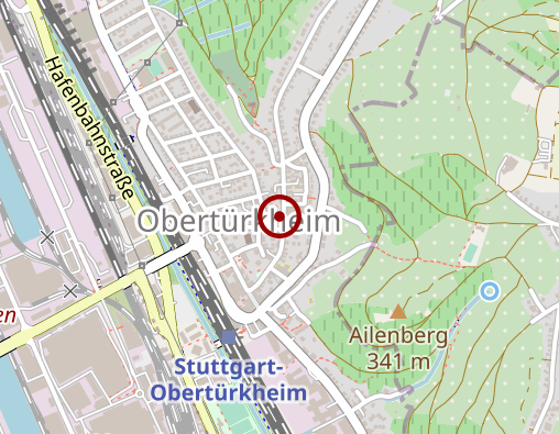 Karte: Begegnungs- und Servicezentrum Obertürkheim