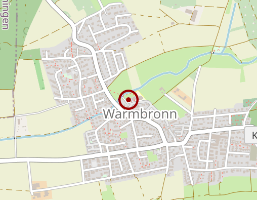 Karte: Gut betreuut in Warmbronn