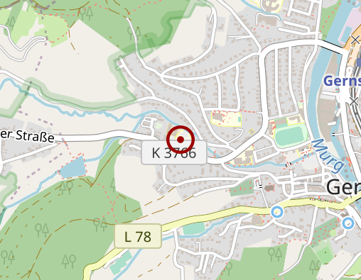 Karte: MediClin Reha Zentrum Gernsbach