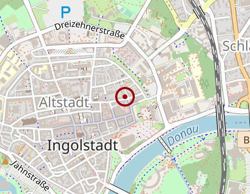 Karte: Regionales Praxisnetz GO-IN Gesundheitsorganisation Region Ingolstadt e.V.