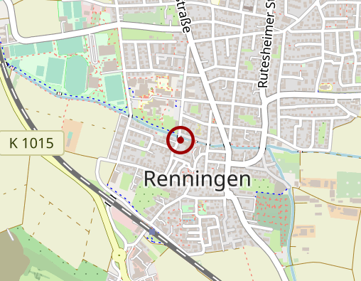 Karte: Deutsches Rotes Kreuz Altenpflegeheime gGmbH Altenpflegeheim Renningen