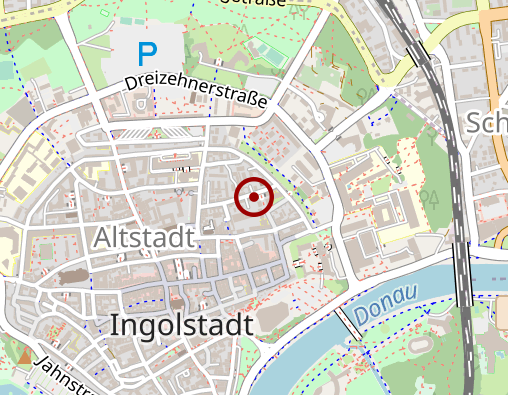 Karte: Altstadtzentrum Leben - Wohnen - Pflegen