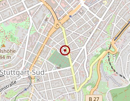 Karte: THALAMUS Heilpraktikerschule