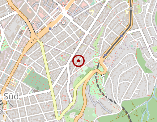 Karte: Orthopädisches Zentrum Alexanderstrasse, Lux Stefan