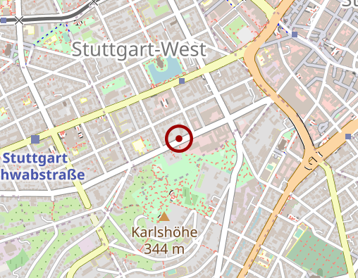 Karte: Betreutes Wohnen