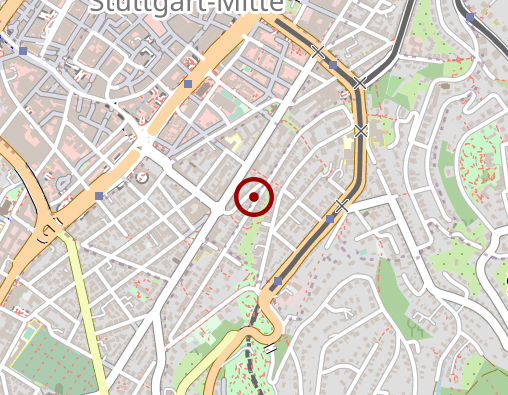 Karte: C. G. Jung-Institut Stuttgart