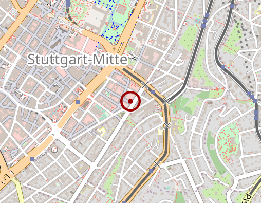 Karte: Akut-ambulantes Therapiezentrum Tinnitus-Centrum Stuttgart