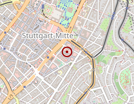 Karte: Wohnstätte im Bohnenviertel