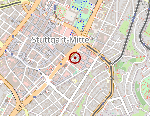 Karte: Scheu Rainer Dipl.-Psych. Praxis für Psychotherapie