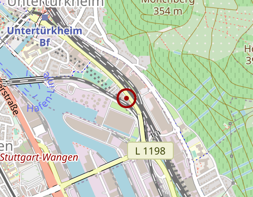 Karte: Physiotherapie Rehavital Stuttgart Physiotherapie