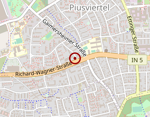 Karte: Infinitum Bestattungsdiscount GmbH INGOLSTÄDTER BESTATTUNGEN