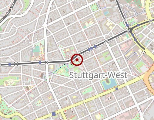 Karte: Gerontopsychiatrische Betreuungsgruppe "Echterdinger Treffpunkt"