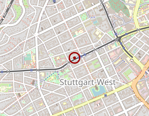 Karte: Praxis für Osteopathie Monika Zehringer