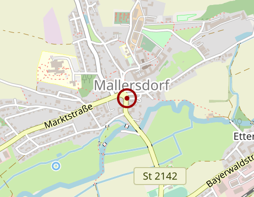 Karte: BRK Seniorentagespflege "Labertal" in Mallersdorf