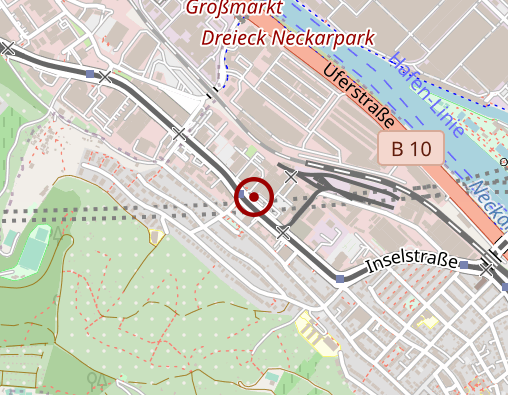 Karte: Malteser Hilfsdienst Baden-Württemberg / Bz Stuttgart, Sanitätsdienst,Rettungsdienst Krankentransport