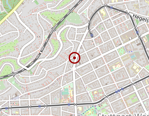 Karte: Kimyon Luis M. Heilpraktiker für Psychotherapie, Therapie Stuttgart