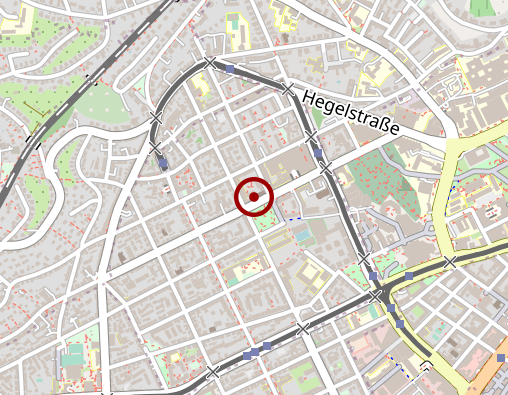 Karte: Evang. Diakonissenanstalt Stuttgart Friederike-Fliedner-Haus Tagespflege