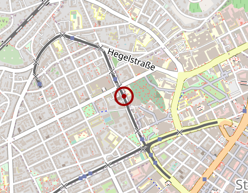 Karte: Diak. Altenhilfe Stuttgart gemeinnützige GmbH Pflegeheim Paulinenpark