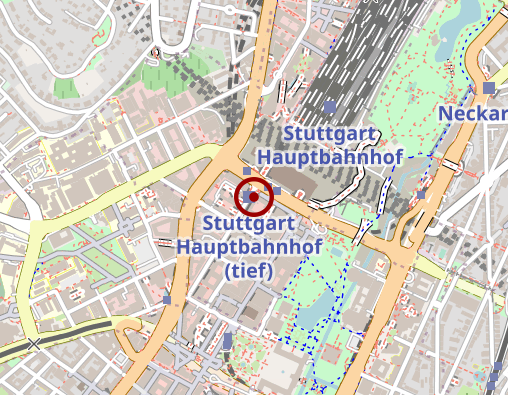 Karte: TÜV Baden-Württemberg Medizinisch-Psychologisches Institut