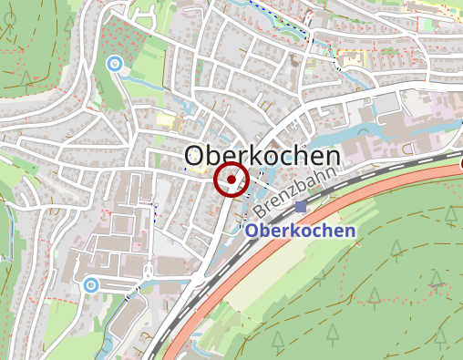 Karte: Kochertal-Apotheke