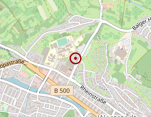 Karte: Diakonie Mittelbaden gGmbH Haus Elia - Weststadt Pflegeeinrichtung