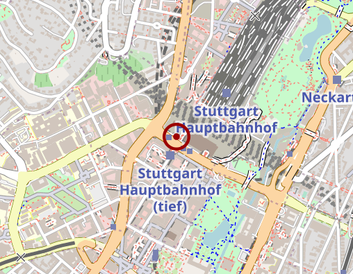 Karte: Apotheke im Hauptbahnhof