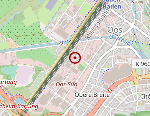 Karte: FITNESS Forum BADEN - BADEN