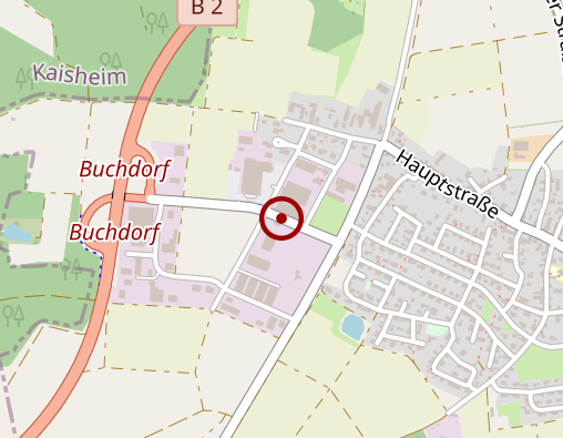 Karte: Donau- Ries- Werkstätten GmbH Werkstätten für Behinderte