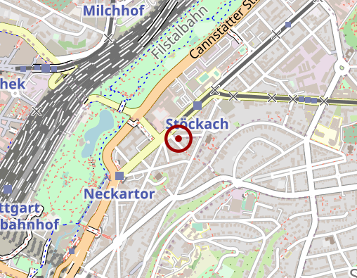 Karte: Kontakt- und Informationszentrum für Suchtkranke e.V.