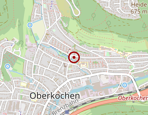 Karte: Deutsches Rotes Kreuz Kreisverband Aalen e.V. Altenpflegeheim Oberkochen