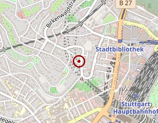 Karte: Praxisgemeinschaft Roedel und Wohnaut Psychotherapeuten