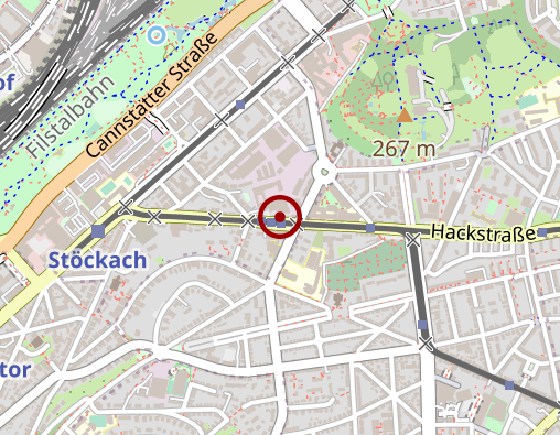 Karte: Bestattungshaus Haller