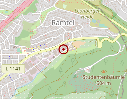 Karte: Seniorenresidenz Leonberg gemeinnützige GmbH Alten- und Pflegeheim