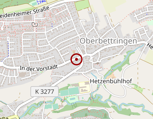 Karte: Reuter-Pfennig Krankengymnastikpraxis