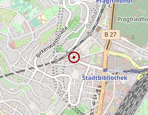 Karte: Bestattungshaus Haller