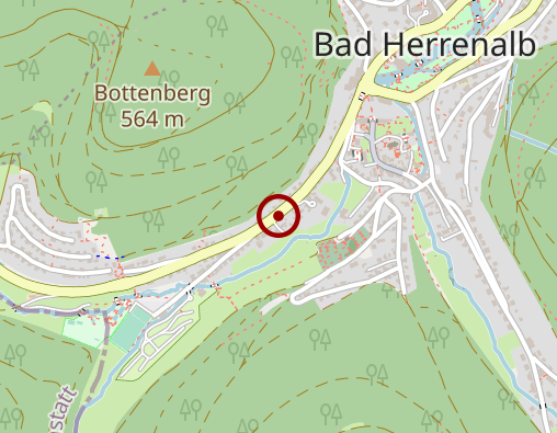 Karte: Arbeiter-Samariter-Bund KV Calw Geschäftsstelle Bad Herrenalb