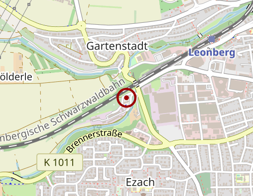 Karte: Sozialstation Leonberg