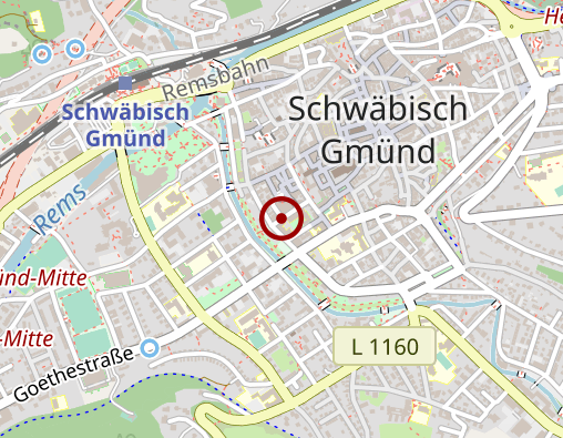 Karte: Blindenheim Schwäbisch Gmünd