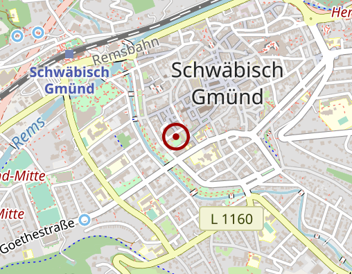 Karte: Blindenheim Schwäbisch Gmünd