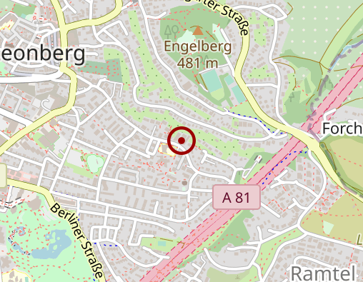 Karte: Ab- und Aufsperrdienst Leonberg