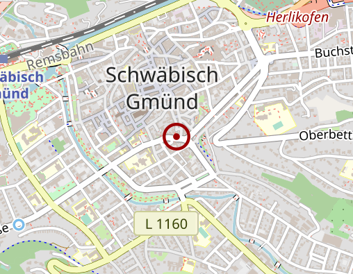 Karte: Suchtberatungsstelle der Sozialberatung Schwäbisch Gmünd e.V.